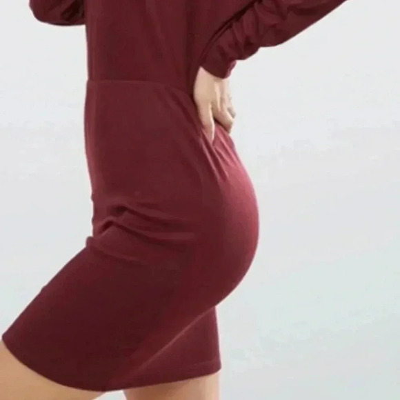 [ASOS] Mini Dress with Batwing Detail in Rib - Picture 2 of 8